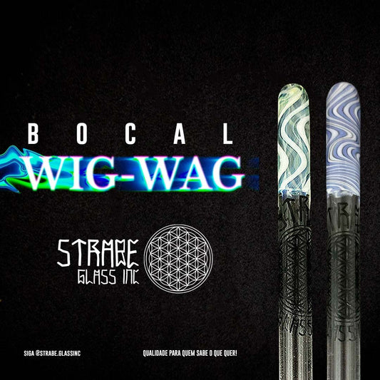 Boquilla de Vidrio Bocal Wigwag 6CM 1UN - Strabe Glass