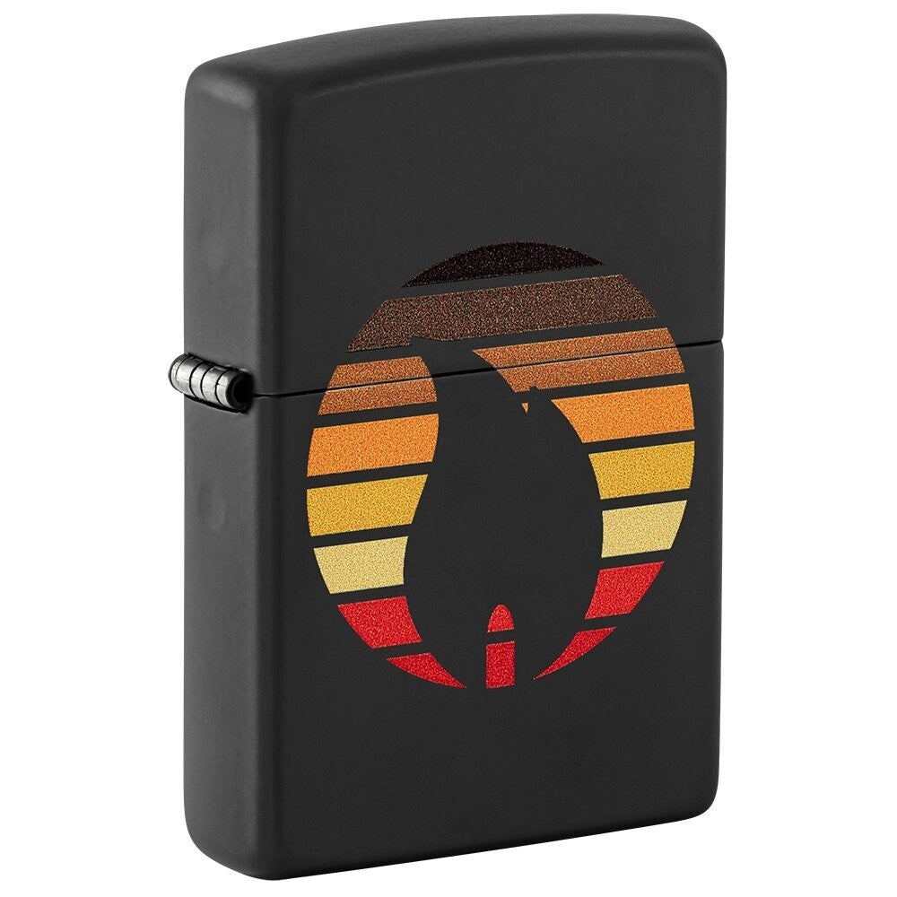 Flame Design Colorblock - Zippo