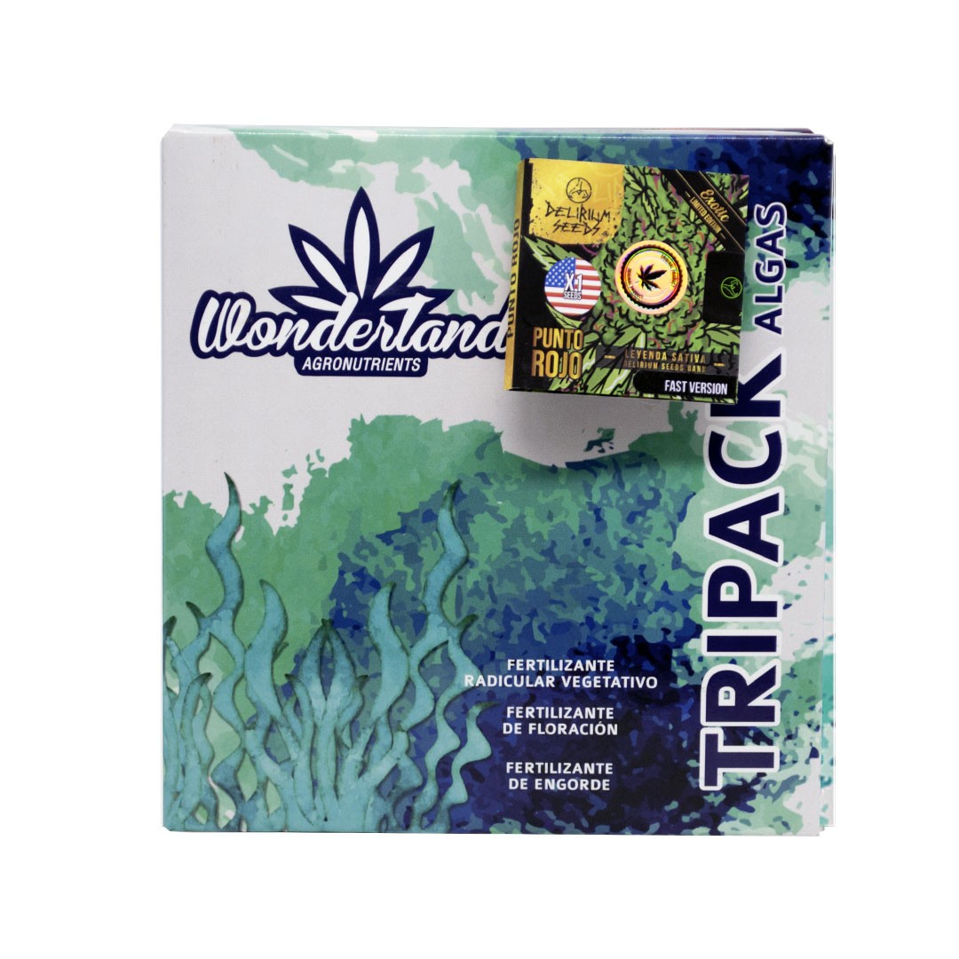 Tripack Organico Base Alga 250ML-WONDERLAND (+Semilla)