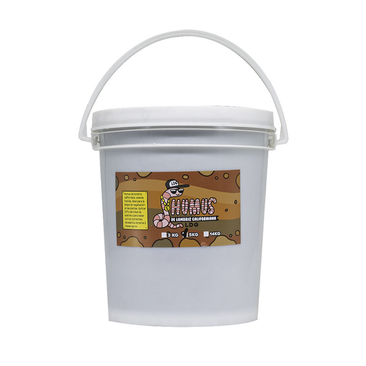 HUMUS DE LOMBRIZ CALIFORNIANA 5KG - LDG
