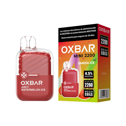 Vaporizador Mini 2200 Sandia Ice - Oxbar - vista 3