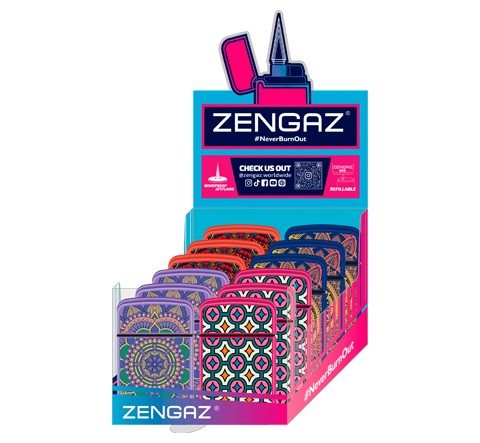 Encendedor ZL12 Mandala 12 Ud - Zengaz