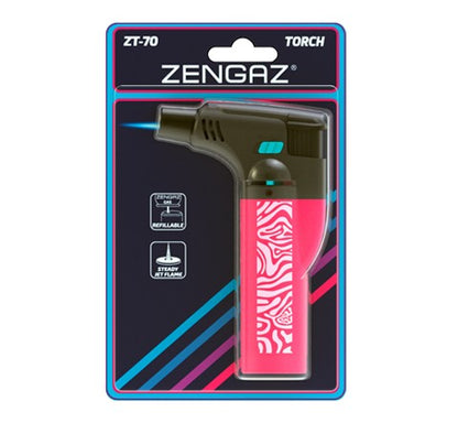 Encendedor Torch ZT-70 ROSA/BLANCO - Zengaz - vista 2