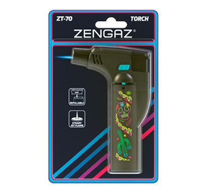 Encendedor Torch ZT-70 Calavera - Zengaz - vista 2