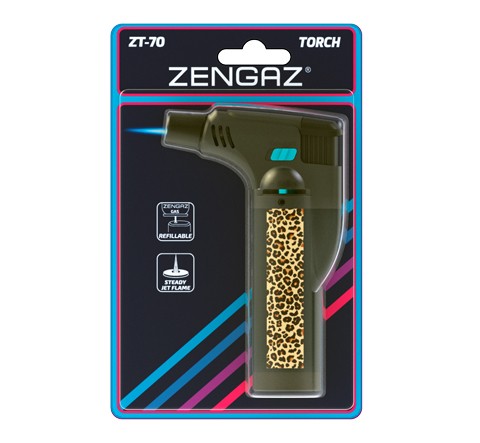 Encendedor Torch ZT-70 Animal Print - Zengaz - vista 2