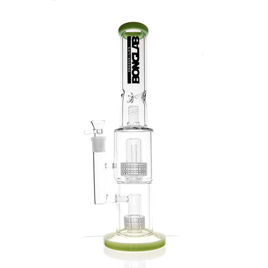 Double Shot Bonglab - Green