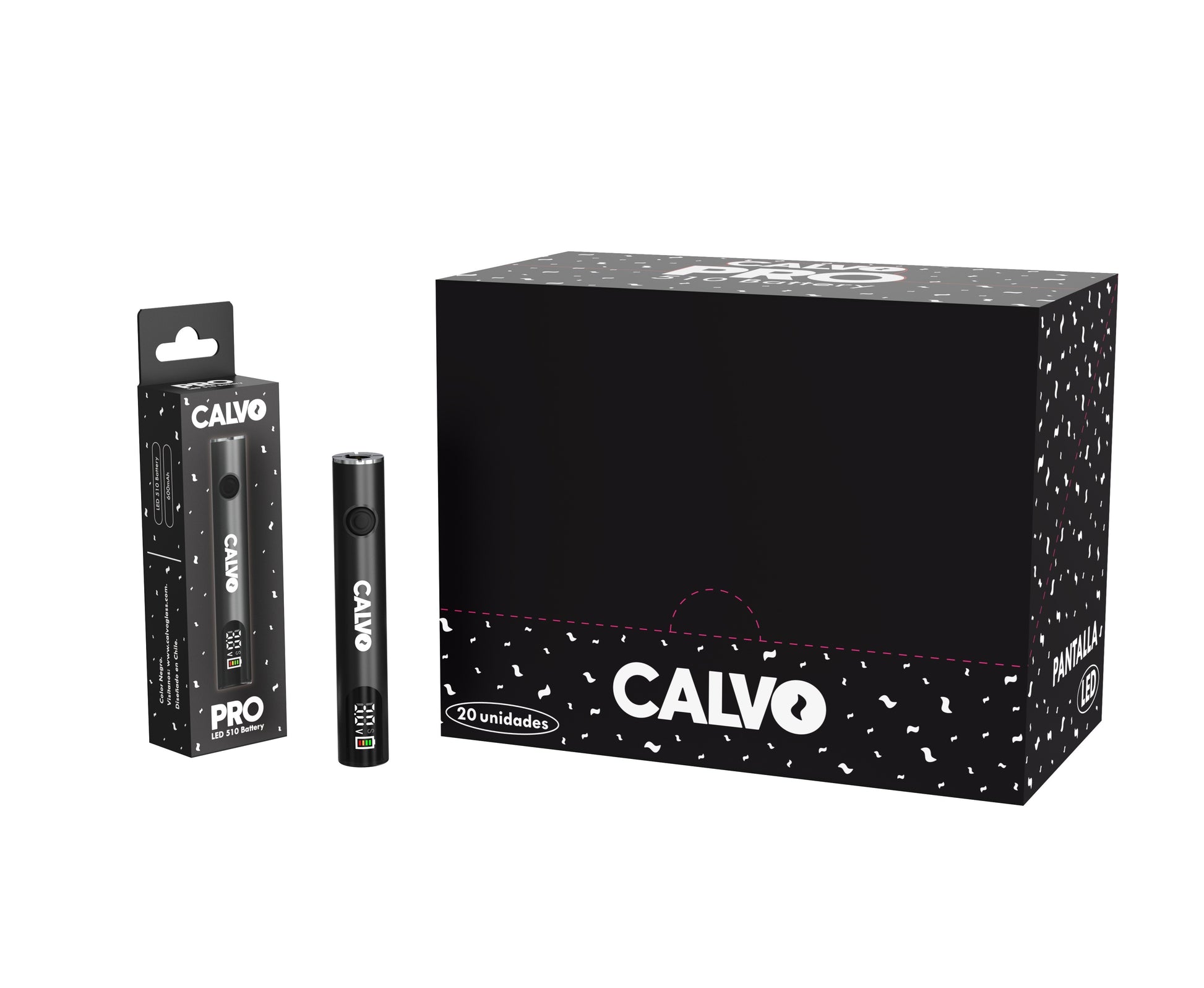 Batería 510 LED 600MAH Calvo - vista 2