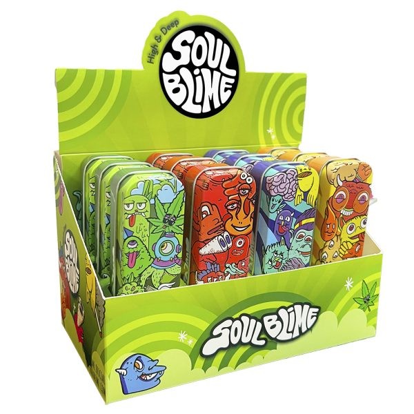 Caja Contenedora Tapa Desmontable 12U - Soulblime