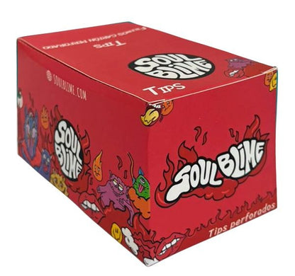 Tips Filtro de Carton Rojo 25U - Soulblime