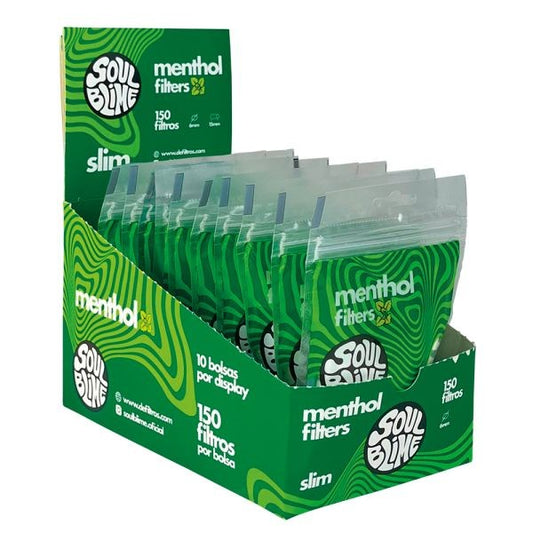 Filtro Slim Menta 10U - Soulblime
