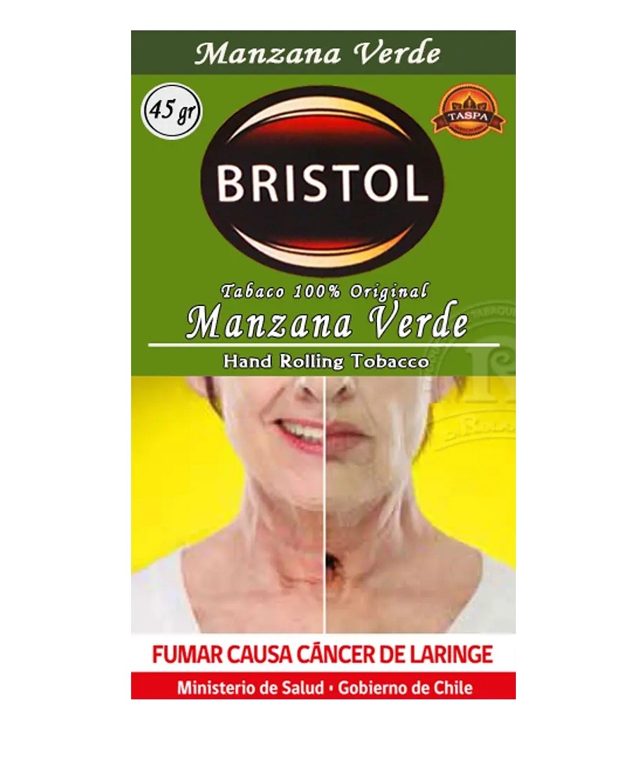 Tabaco Manzana Verde 45GR - Bristol