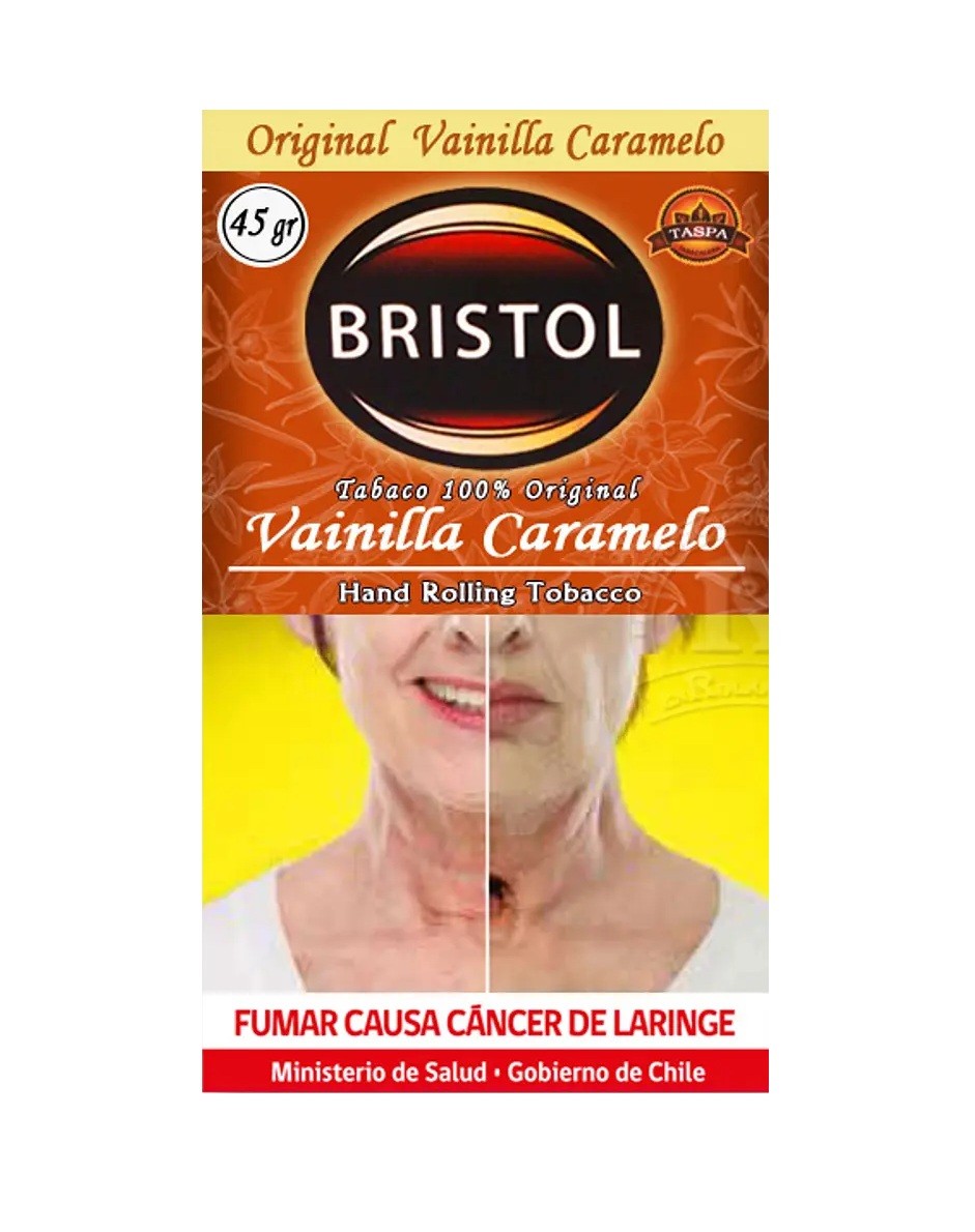 Tabaco Vainilla Caramelo 45GR - Bristol