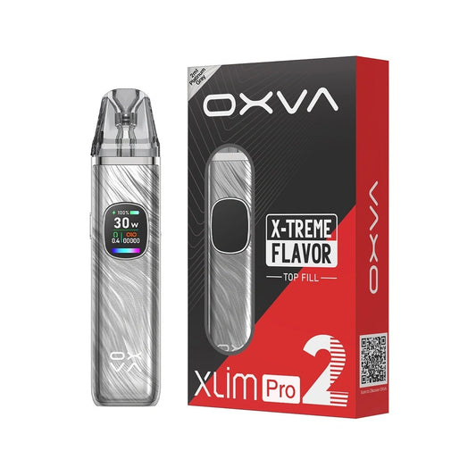 Vaporizador Esencias Xlim Pro 2 Platinum Grey - Oxva