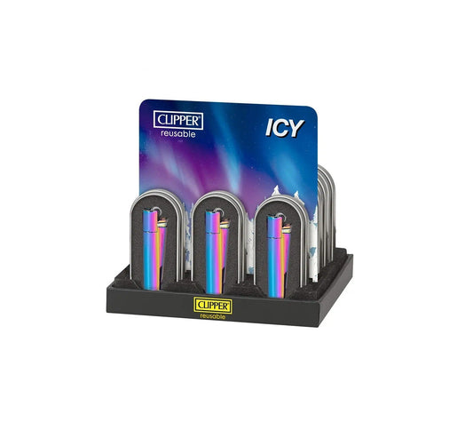 Encendedor Metálico Icy 12U - Clipper