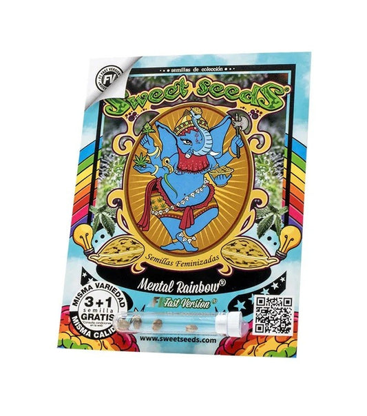 Mental Rainbow F1 Fast Version X3+1 - Sweet Seeds
