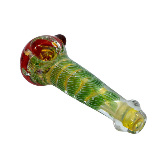 Pipa 10CM Pyrex Hologram 28 - Top Smoke
