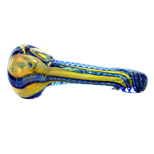 Pipa 9CM Pyrex Kraken 34 - Top Smoke