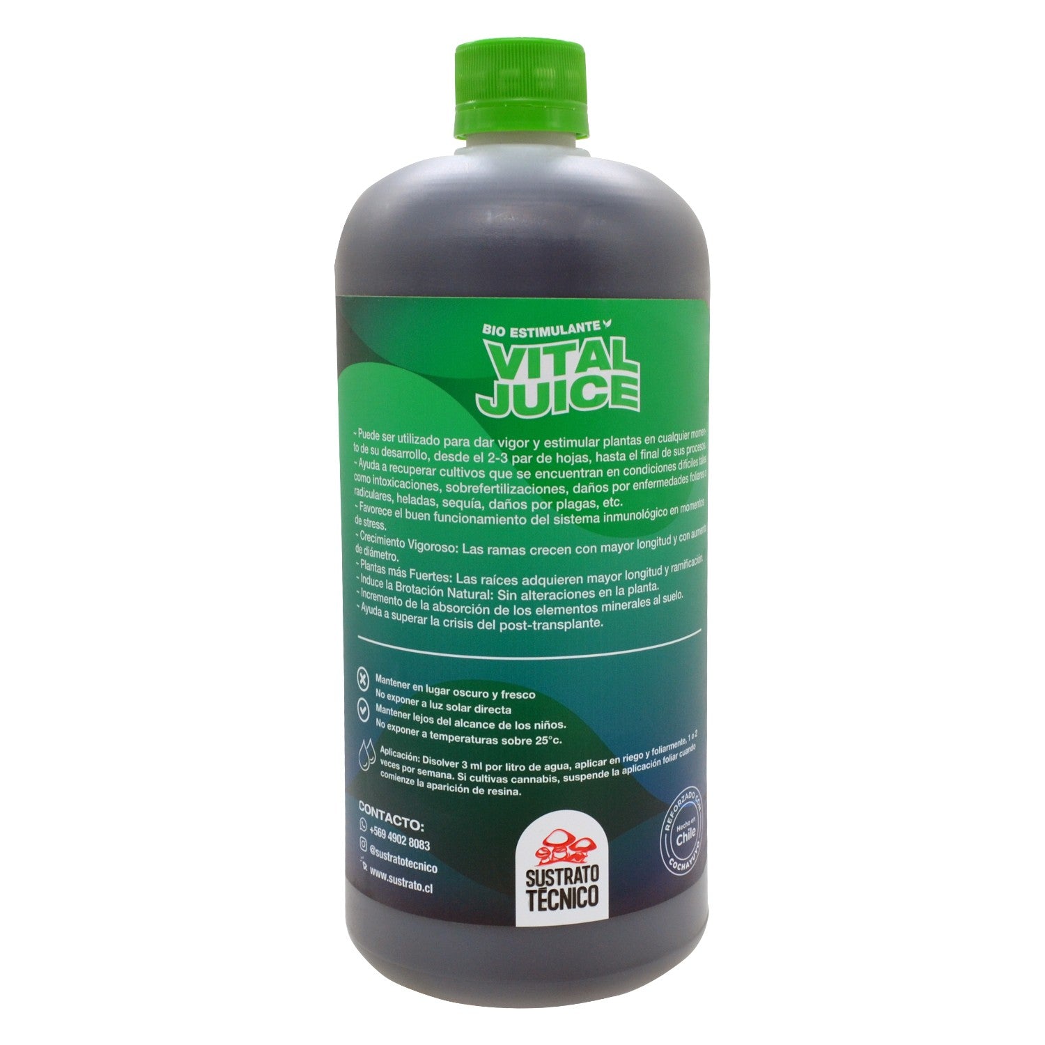 Vital Juice Bio Estimulante 1LT - Sustrato Tecnico - vista 2
