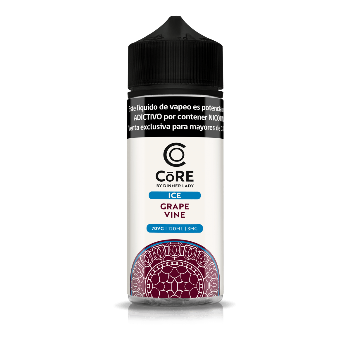 Esencia Core Ice Grape Vine 3MG 120ML - Dinner Lady