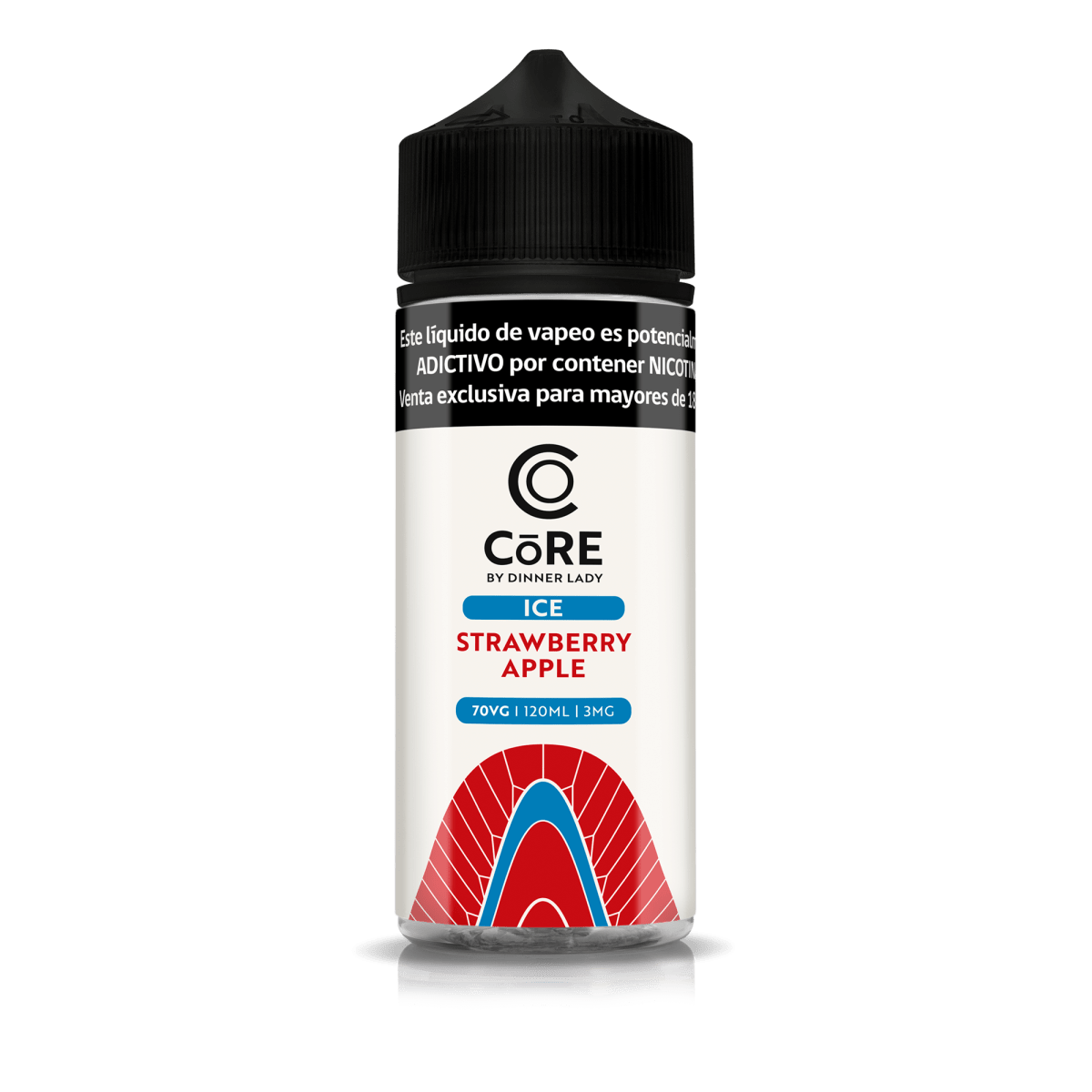 Esencia Core Ice Strawberry Apple 3MG 120ML - Dinner Lady