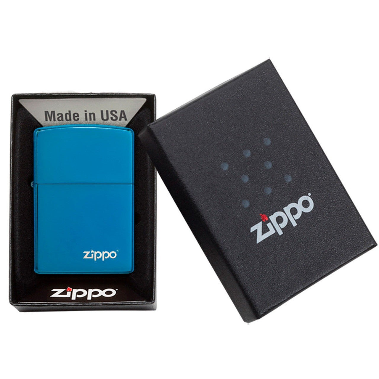 Hig Polish Blue Logo - Zippo - vista 3