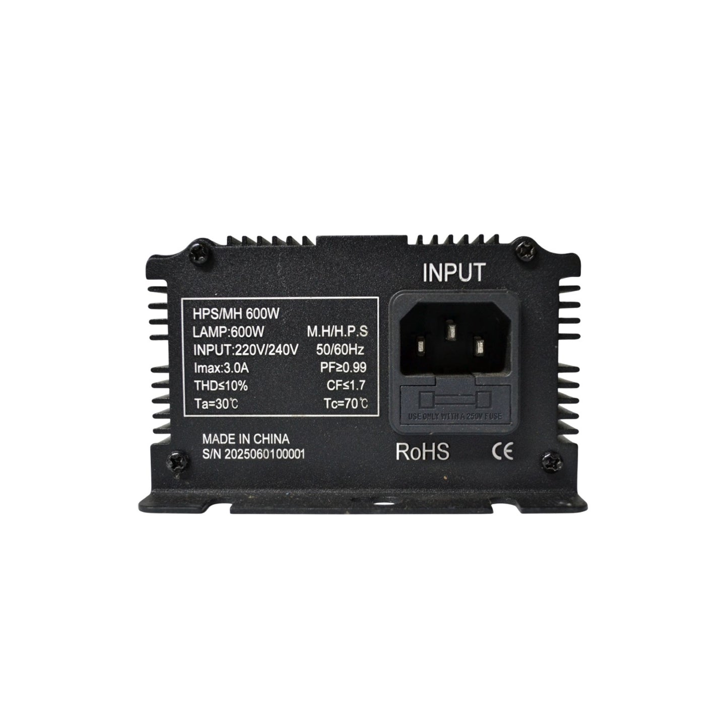 Balastro Electronico Dimmeable 250-600W - Kasvi - vista 2