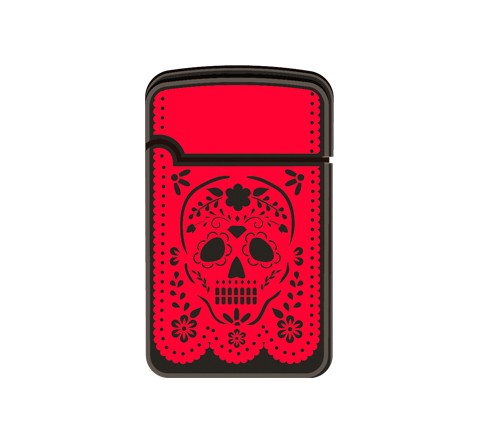 Encendedor ZL Skulls 12UD - Zengaz - vista 5