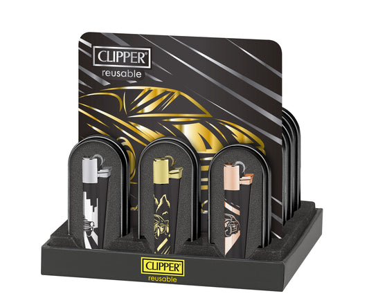 Encendedor Metálico Classic Cars 12U - Clipper