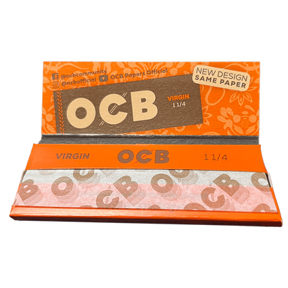 Papel + Tips Virgin 1 1/4 24X50 - Ocb - vista 2