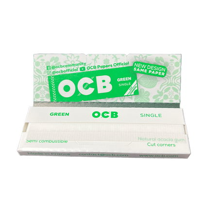 Papelillo Verde Display 50U - Ocb - vista 2
