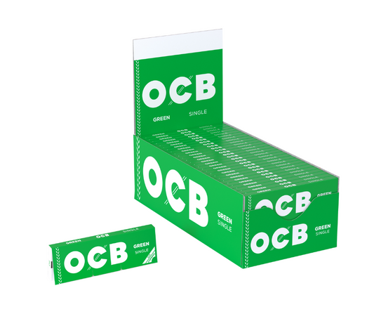 Papelillo Verde Display 50U - Ocb