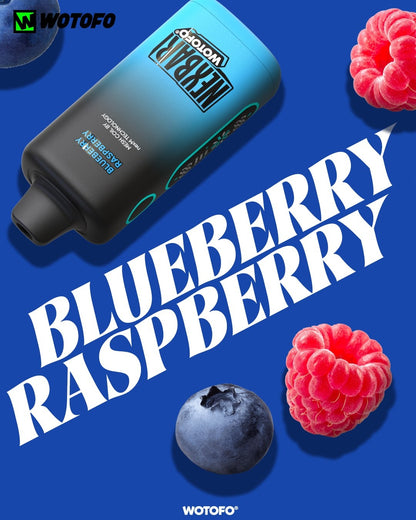 Vaporizador Nexbar 25000 Blueberry Rasperry - Wotofo