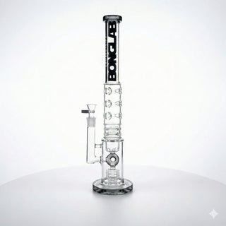 The Trash Clear Black Big Logo - Bonglab