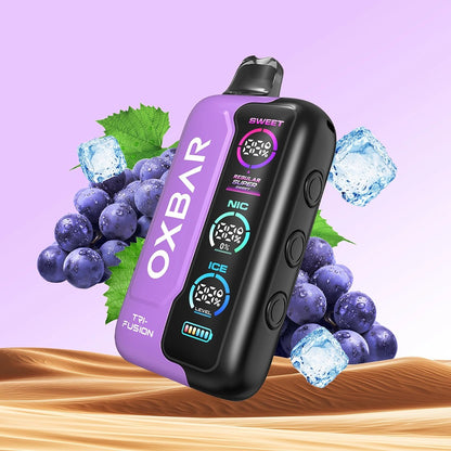 Vaporizador Trifusion 45K Grape Ice - Oxbar