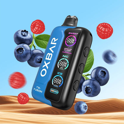 Vaporizador Trifusion 45K Blueberry Raspberry - Oxbar - vista 2