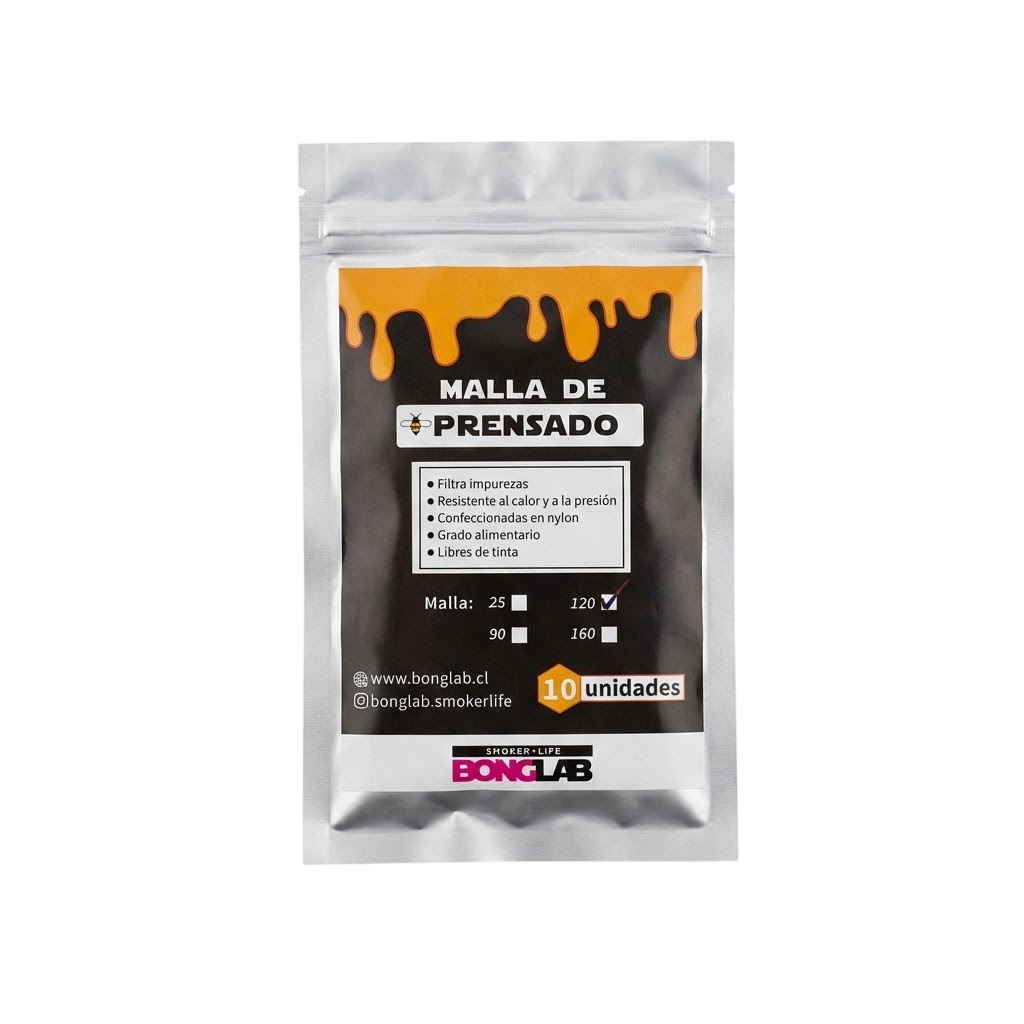 Malla de Rosin 120 Micras - Bonglab