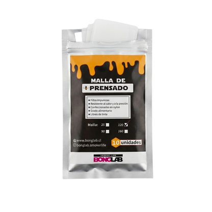 Malla de Rosin 120 Micras - Bonglab - vista 2