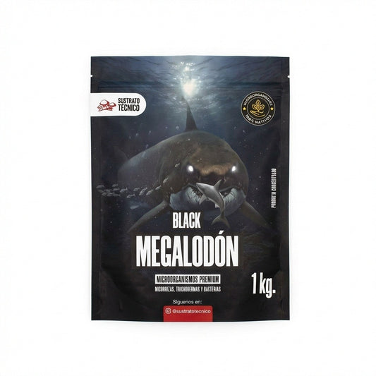 Black Megalodon 1KG - Sustrato Tecnico