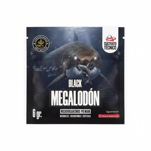 Black Megalodon 6G - Sustrato Tecnico