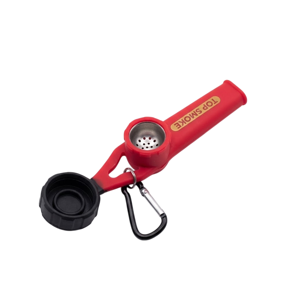 Pipa Pocket Travel Red Garnet - Top Smoke