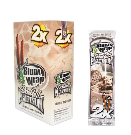 Platinium x 2 Sabor Cookies And Cream 25U - Blunt Wrap - vista 2