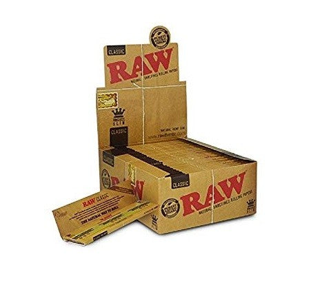 Papelillos Classic King Size Slim 50U - Raw