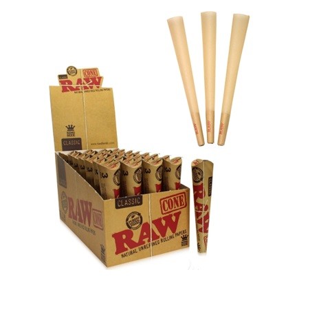 Display Conos Preenrolados King Size 32U - Raw