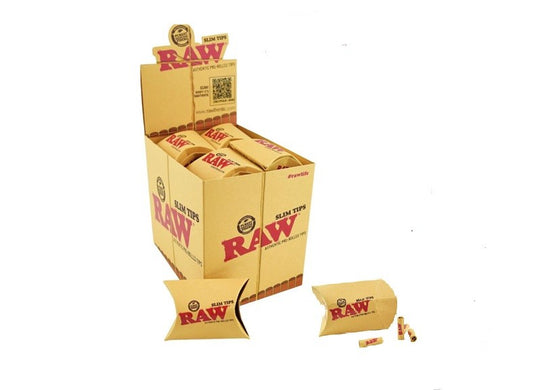 Tips Preenrolados Slim 20U - Raw