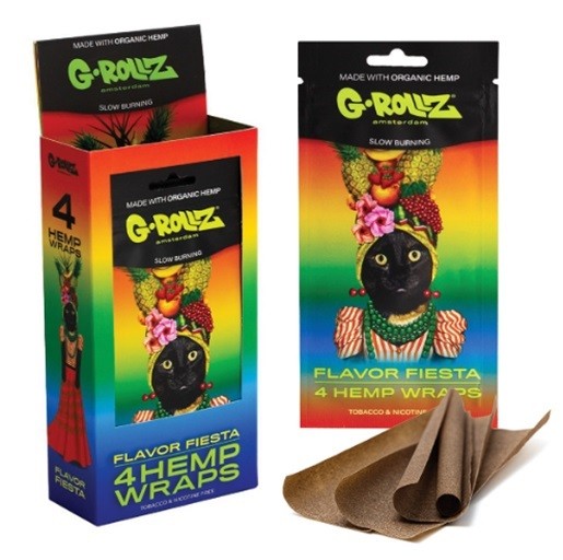 Hemps Wraps X4 Tutti Fruti Caja 15U - G - Rollz