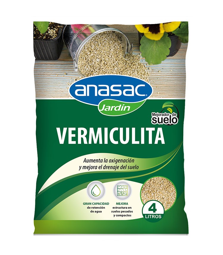 Mejorador Suelo Vermiculita 4LT - Anasac