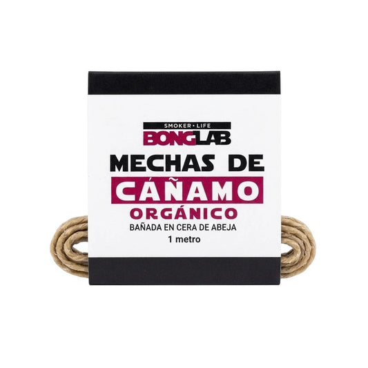 Mecha Cáñamo Orgánico 1 Mt - Bonglab