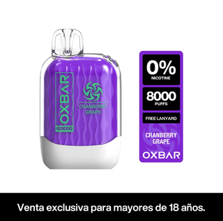 Vaporizador G8000 Zero Cranberry Grape - Oxbar