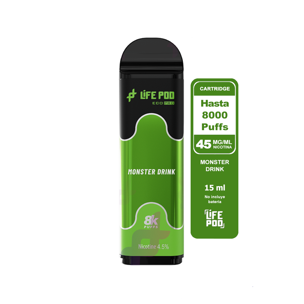 Recarga 8000 Monster Drink 4.5% - Life Pod