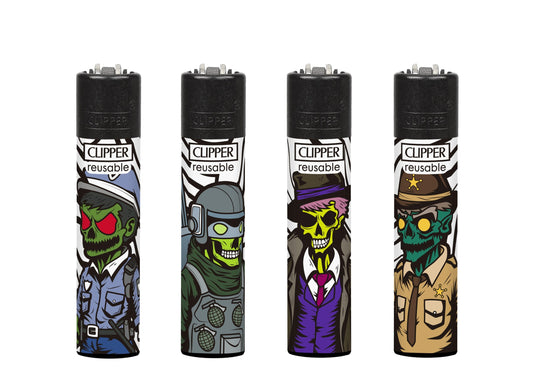 Encendedor Display Clásico Zombie Force 24U - Clipper